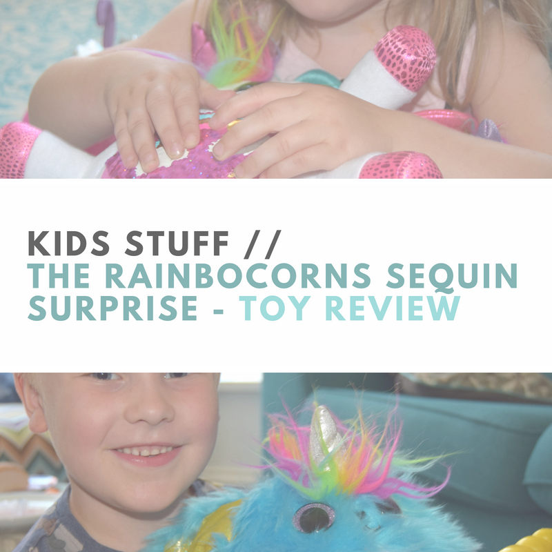 Rainbocorns sequin shop surprise asda